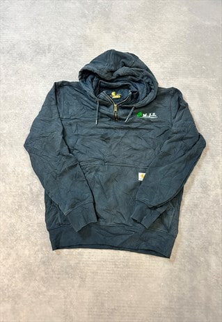 CARHARTT HOODIE 1/4 ZIP WITH COMPANY LOGO