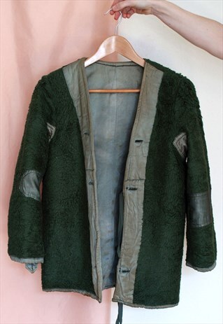 REVERSIBLE MILITARY ARMY LINER JACKET