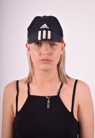 ADIDAS WOMENS VINTAGE CAP ONE SIZE BLACK 90S
