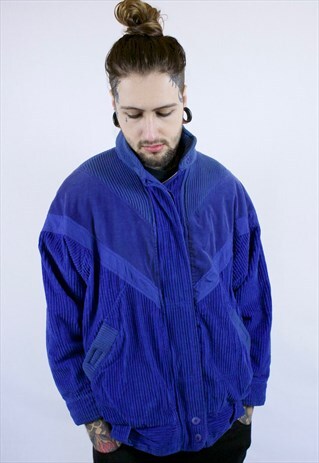 VINTAGE CORDUROY BOMBER JACKET