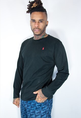 THIN RALPH LAUREN COTTON SWEATSHIRT