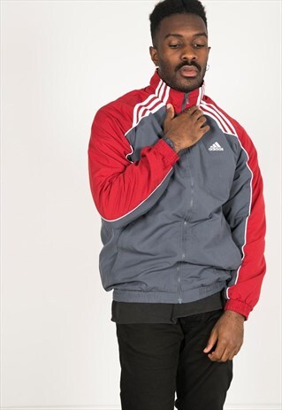 VINTAGE 80S ADIDAS SHELL SPORT JACKET / S0744