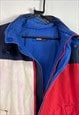 VINTAGE 90S TOMMY HILFIGER REVERSIBLE JACKET SPELLOUT LARGE