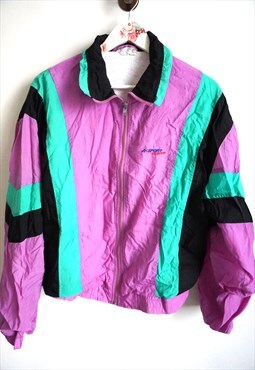 Vintage Windbreaker Jacket Sweatshirt Tracksuit Top Sports