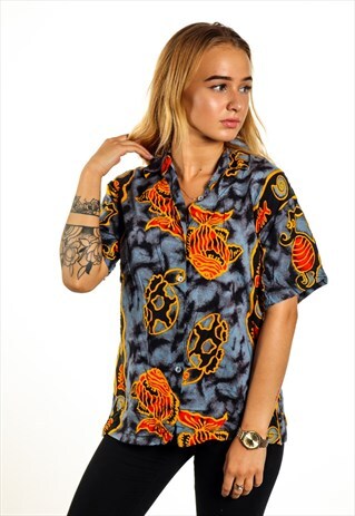 VINTAGE PATTERNED SHIRT S842