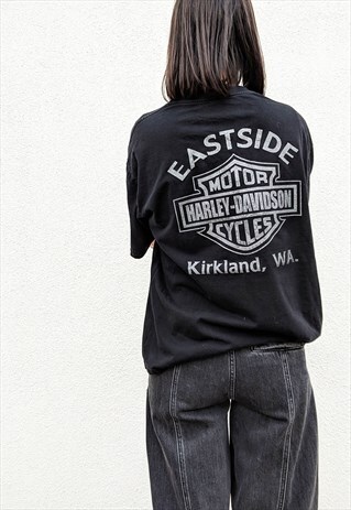 VINTAGE OVERSIZED 90S HARLEY DAVIDSON SHORT SLEEVES TSHIRT
