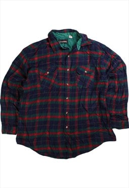Vintage 90's Timber Ridge Shirt Check Long Sleeve Button Up