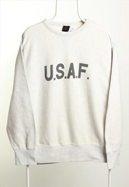 Vintage U.S.A. Crewneck Sweatshirt Grey