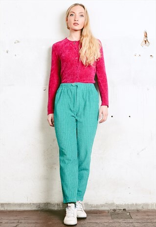 VINTAGE 80S THICK CORDUROY PANTS