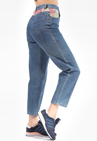 VINTAGE TAPERED MOM JEANS