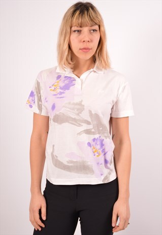 VINTAGE SERGIO TACCHINI POLO SHIRT WHITE
