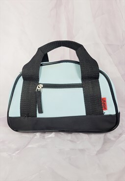 00s Y2K vintage blue round sports bag purse