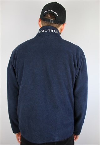 VINTAGE NAUTICA FLEECE SIZE MEDIUM