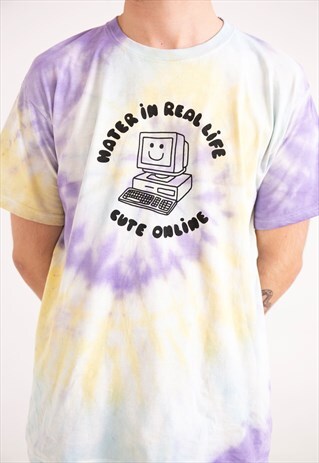 GRAPHIC T-SHIRT IN TIE-DYE