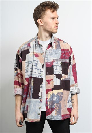 VINTAGE ABSTRACT SHIRT