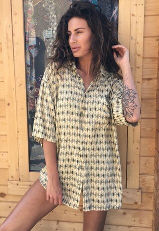 OVERSIZED RETRO 90S 80S VINTAGE UNISEX FESTIVAL SHIRT
