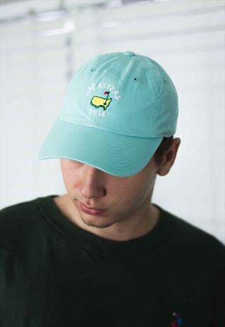 VINTAGE GOLF CAP LOGO X 3