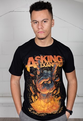 ASKING ALEXANDRIA METAL HANDS UNISEX T-SHIRT