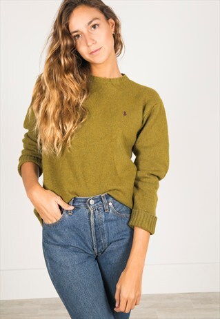 VINTAGE 80S POLO RALPH LAUREN JUMPER / R070