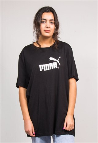 90'S VINTAGE BLACK PUMA T-SHIRT