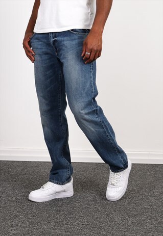VINTAGE CALVIN KLEIN DENIM JEANS IN BLUE