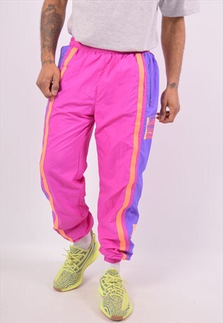 VINTAGE TRACKSUIT TROUSERS PINK