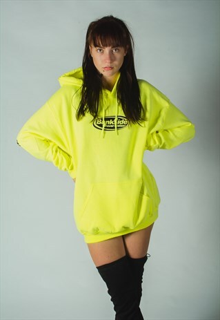 NEON HEAVYWEIGHT HOODIE WITH SLEEVE PRINT