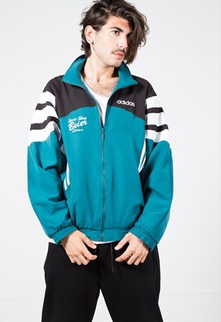 VINTAGE 80S ADIDAS SHELL SPORT JACKET / S1365