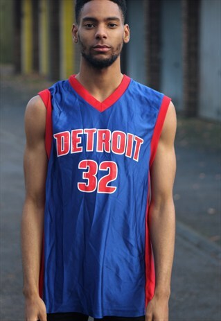 RETRO // DETROIT PISTONS // BASKETBALL JERSEY