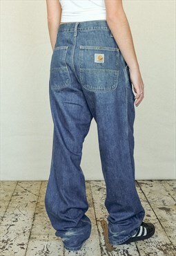 Vintage Carhartt Jeans Women's Dark Blue