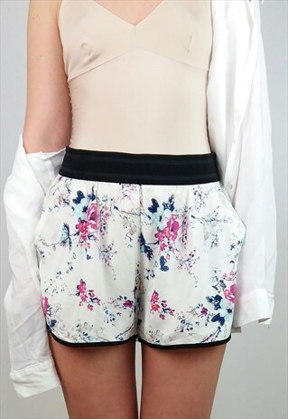 VINTAGE LIGHT PRINTED SHORTS