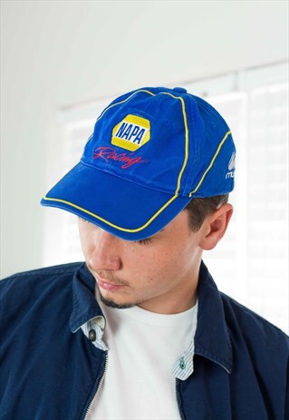 VINTAGE NASCAR BASEBALL CAP LOGO 90S X 2.3