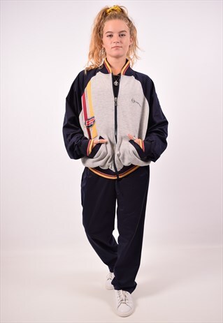 VINTAGE SERGIO TACCHINI FULL TRACKSUIT NAVY BLUE