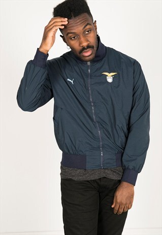VINTAGE 80'S USA PUMA SHELL SPORT JACKET / S0753