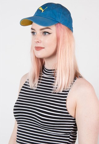 RETRO BLUE PUMA CAP