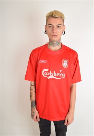 REEBOK FOOTBALL SHIRT / JERSEY LIVERPOOL SIZE XL (2523)