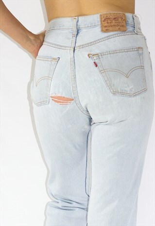 VINTAGE 90'S DISTRESSED GRUNGE BOYFRIEND LEVI JEANS
