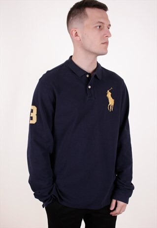 90S VINTAGE POLO RALPH LAUREN LONG SLEEVED TOP AA9053