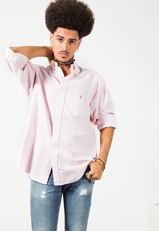 VINTAGE 80S POLO RALPH LAUREN SHIRT / 0081 / 505