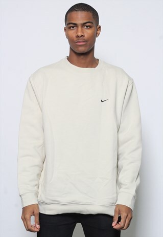 VINTAGE NIKE LOGO SWEATSHIRT CREAM