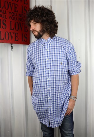VINTAGE RALPH LAUREN OVERSIZED GRUNGE INDI WINTER SHIRT