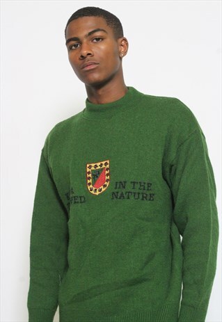 VINTAGE KAPPA KNIT JUMPER