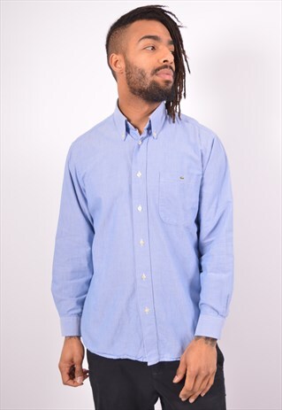 VINTAGE LACOSTE SHIRT BLUE