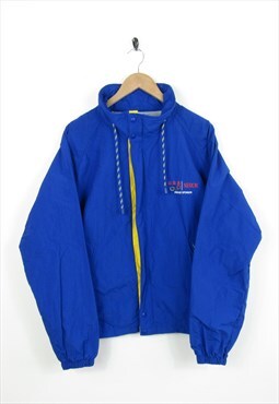 Vintage USA Olympics 80s Rare 90s Track Shell Jacket L