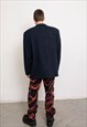 VINTAGE 90S KENZO HOME WOOL BLAZER SUIT JACKET  