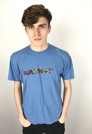 90S VINTAGE NAF NAF EMBROIDERED T-SHIRT