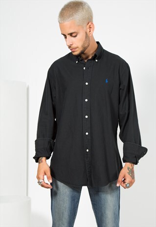 VINTAGE 80S POLO RALPH LAUREN SHIRT 0080 / 900-4