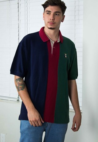 VINTAGE TOMMY HILFIGER SHIRT LOGO 90S XL 13.6