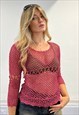 VINTAGE CROCHET JUMPER TOP