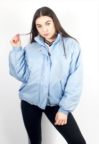 baby blue nike puffer jacket